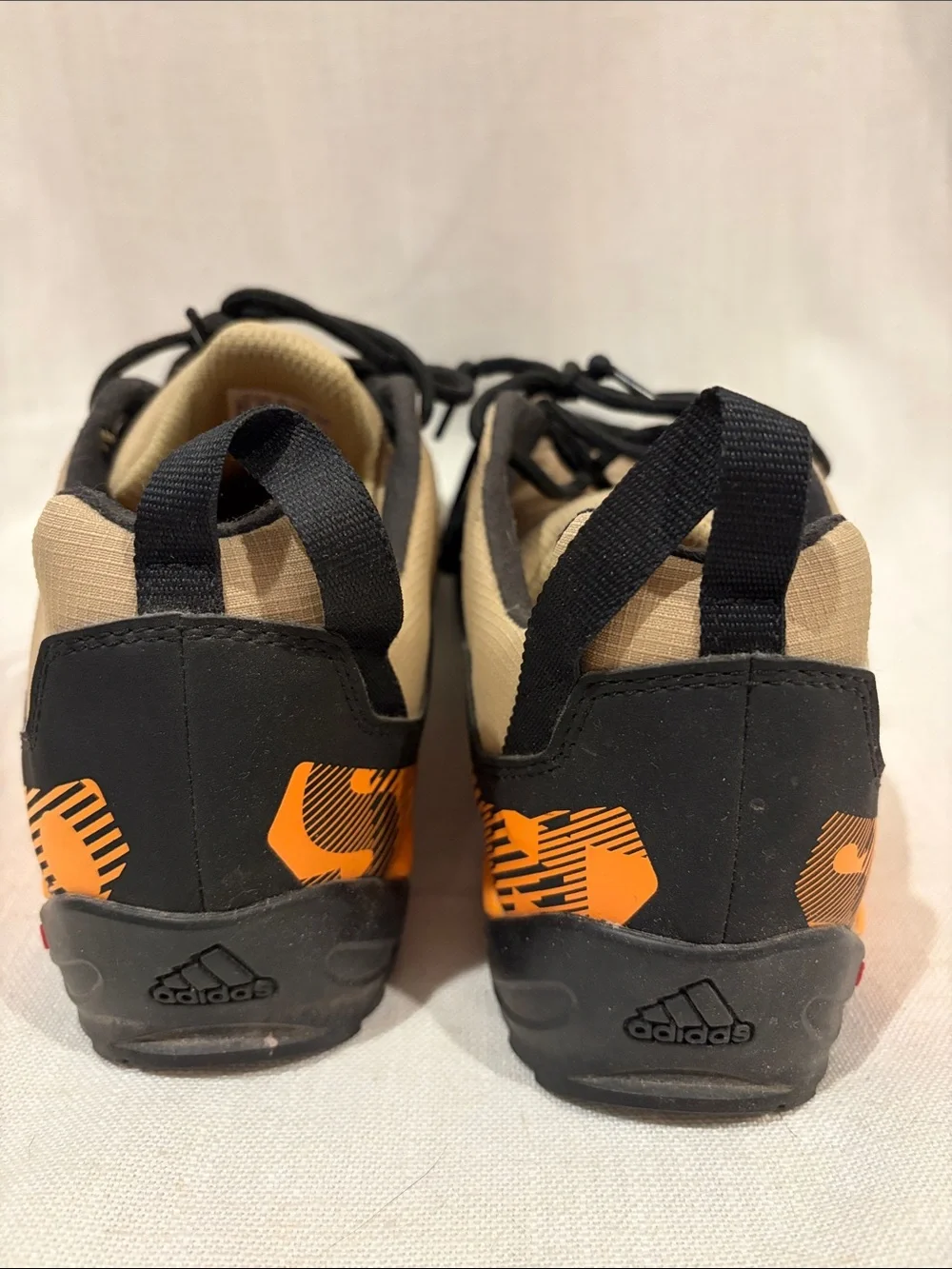 Adidas Men’s Black, Tan and Orange Terrex Shoes